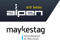 Logo alpen-drills und Logo maykestag